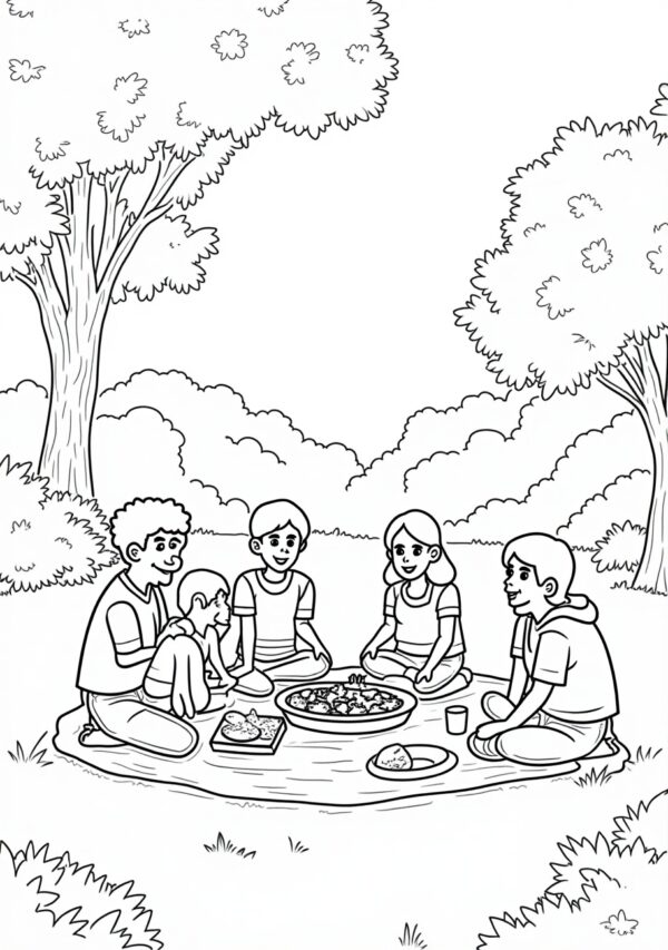 Serene Nature Coloring Book Digital Download - 26 Pages - Image 3