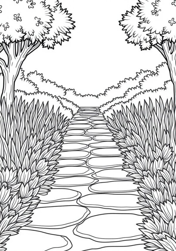 Nature-Inspired Coloring Book: Digital Download - 26 Pages - Image 2