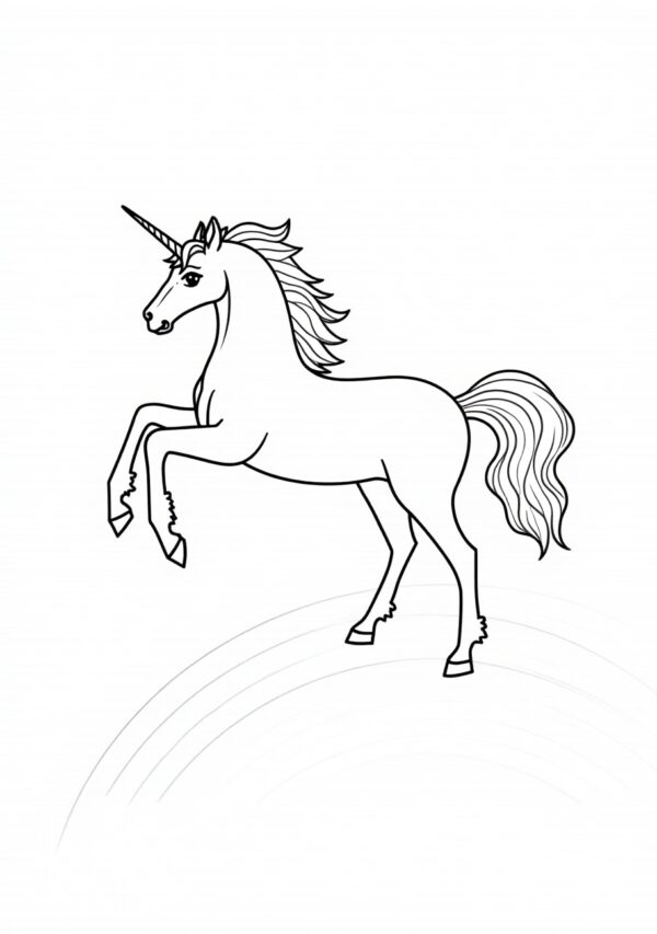 Enchanting Unicorn Coloring Book Digital Download - 21 Pages - Image 3