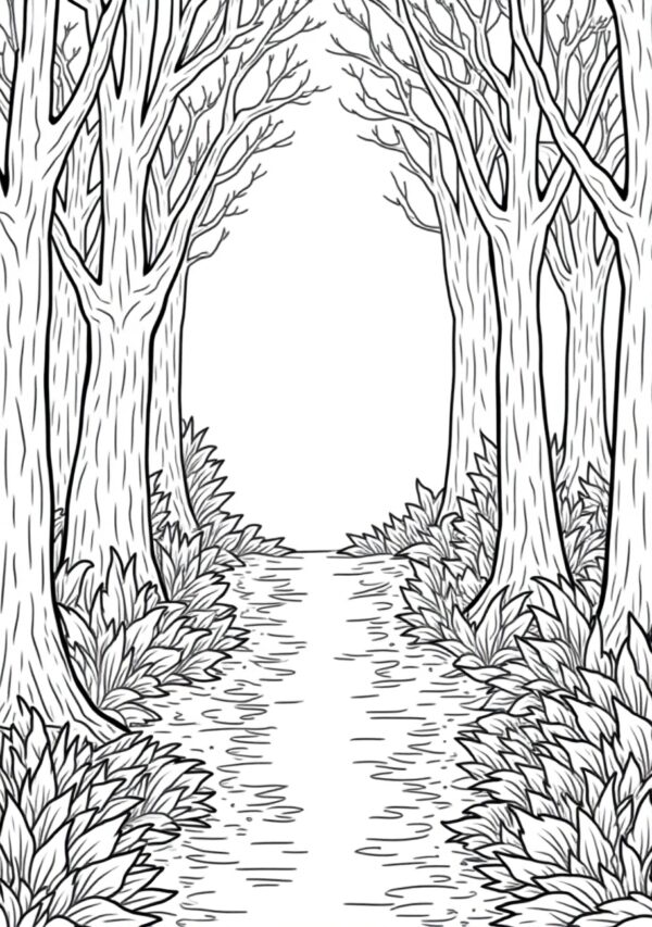 Nature-Inspired Coloring Book: Digital Download - 26 Pages - Image 2