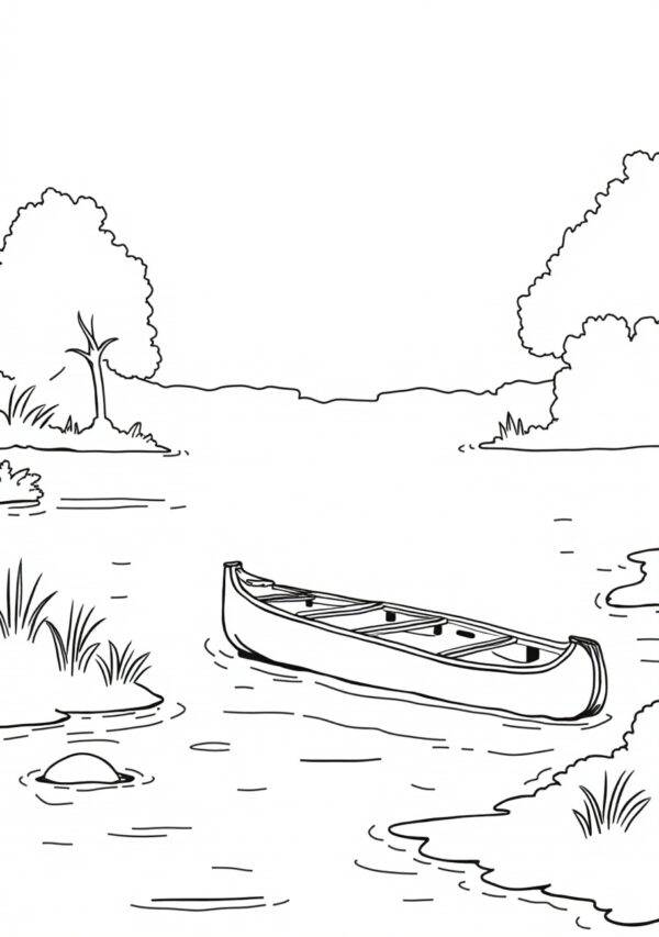 Calming Nature Coloring Pages - Digital Download - 26 Pages