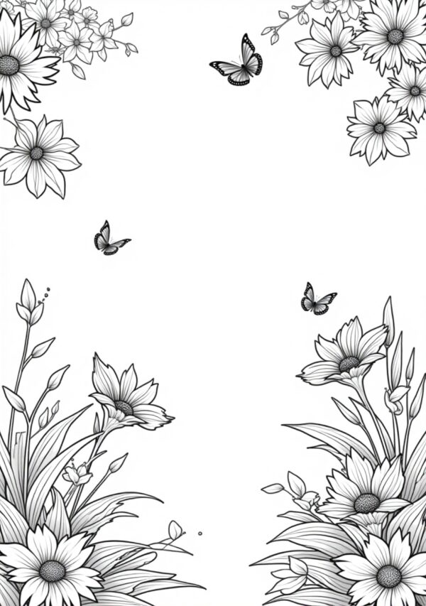 Botanical Beauty: A Calming Mandala Coloring Experience - 25 Pages