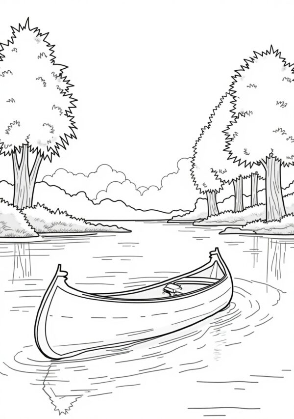 Calming Nature Coloring Pages - Digital Download - 26 Pages - Image 2