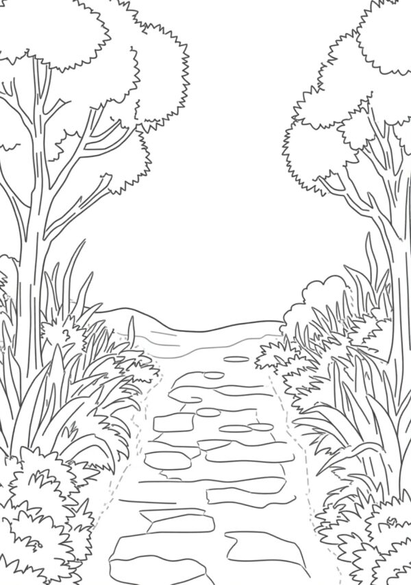 Nature-Inspired Coloring Book: Digital Download - 26 Pages - Image 4