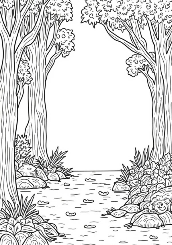 Nature-Inspired Coloring Book: Digital Download - 26 Pages - Image 3