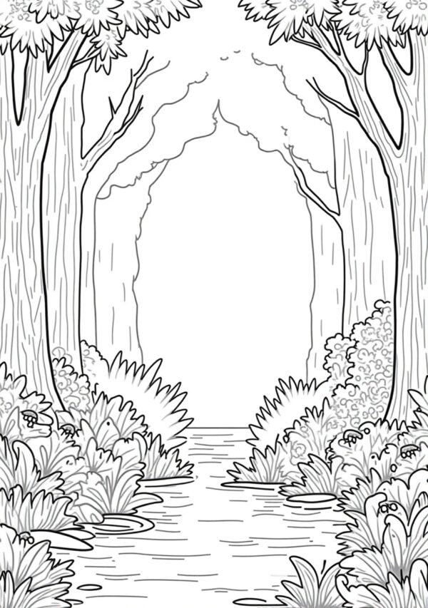 Nature-Inspired Coloring Book: Digital Download - 26 Pages - Image 4