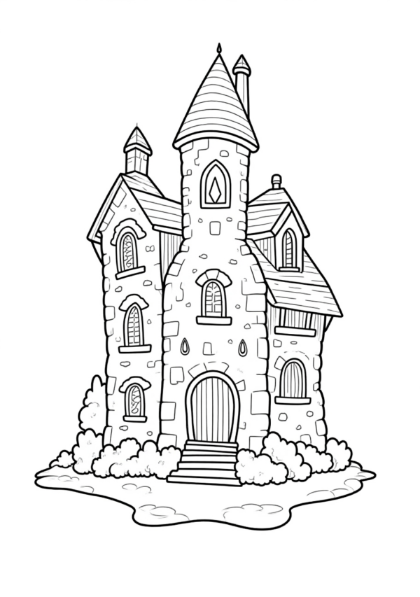 Intricate Halloween Coloring Book - Digital Download - 11 Pages