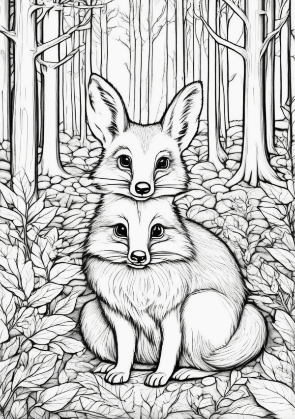 Beautiful Christmas Nature Coloring Book Designs - 11 Pages