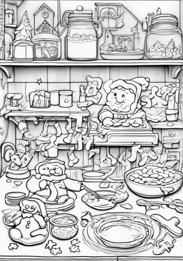 Intricate Christmas Coloring Book - Digital Edition - 11 Pages