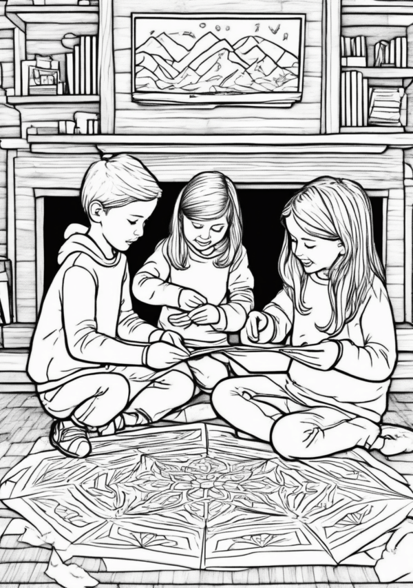 Beautiful Christmas Coloring Book for Relaxation and Creativity - 11 Pages - Image 2