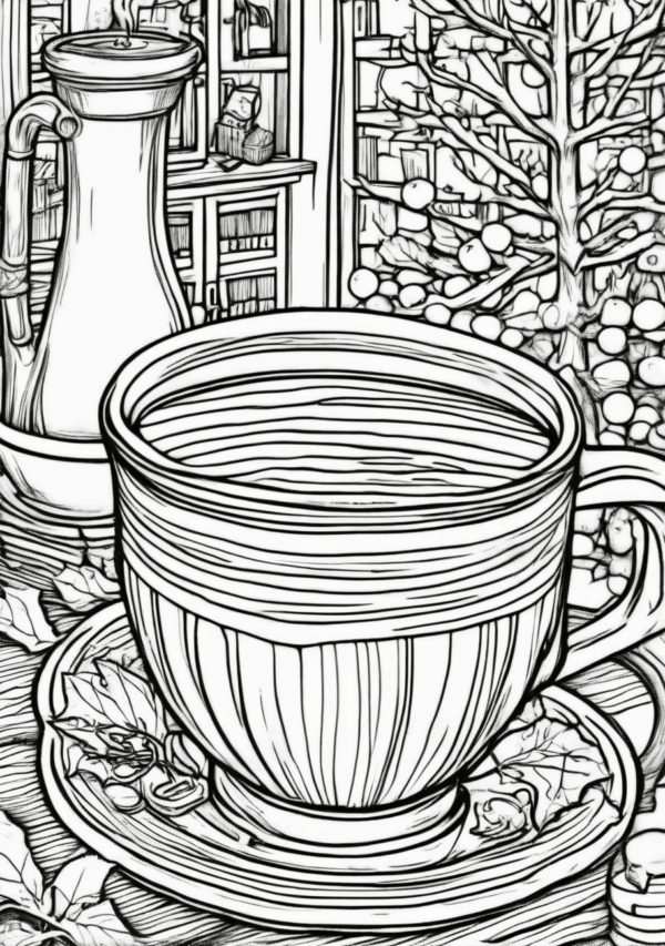 Christmas Coloring Book Digital Download - Perfect for Creative Relaxation - 11 Pages - Image 2