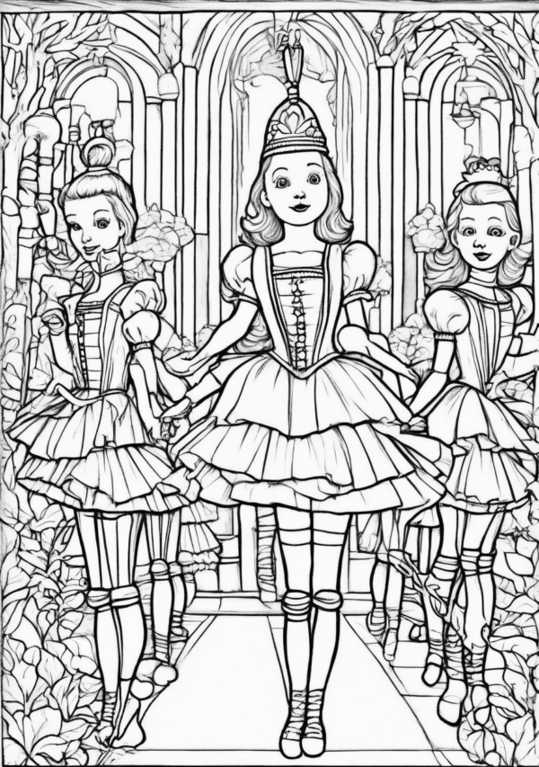 Christmas Coloring Book Digital Download - 11 Pages - Image 3