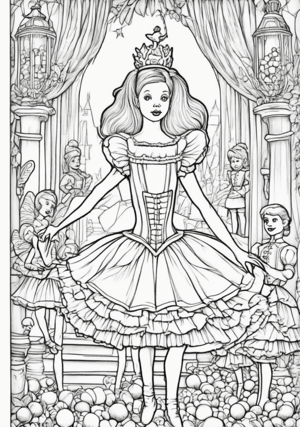 Christmas Coloring Book Digital Download - 11 Pages - Image 4