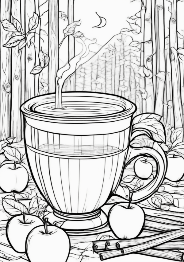 Festive Christmas Coloring Book for Relaxation - 11 Pages - Image 3