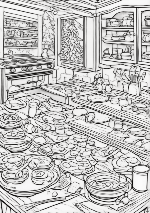 Intricate Christmas Coloring Book - Digital Edition - 11 Pages - Image 2