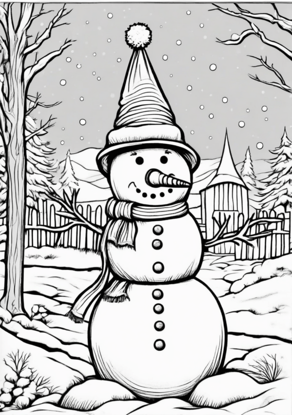 Beautiful Christmas Coloring Book for Creative Relaxation - 11 Pages - Image 2