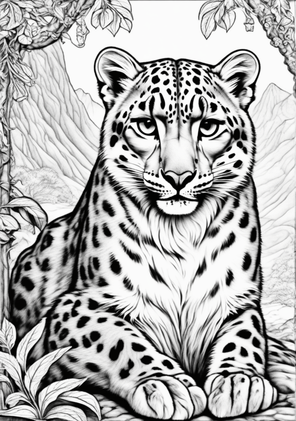 Intricate Animal Designs Christmas Coloring Book - 11 Pages - Image 3