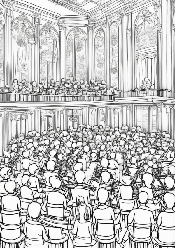 Christmas Symphony: Digital Coloring Book Designs - 11 Pages - Image 3