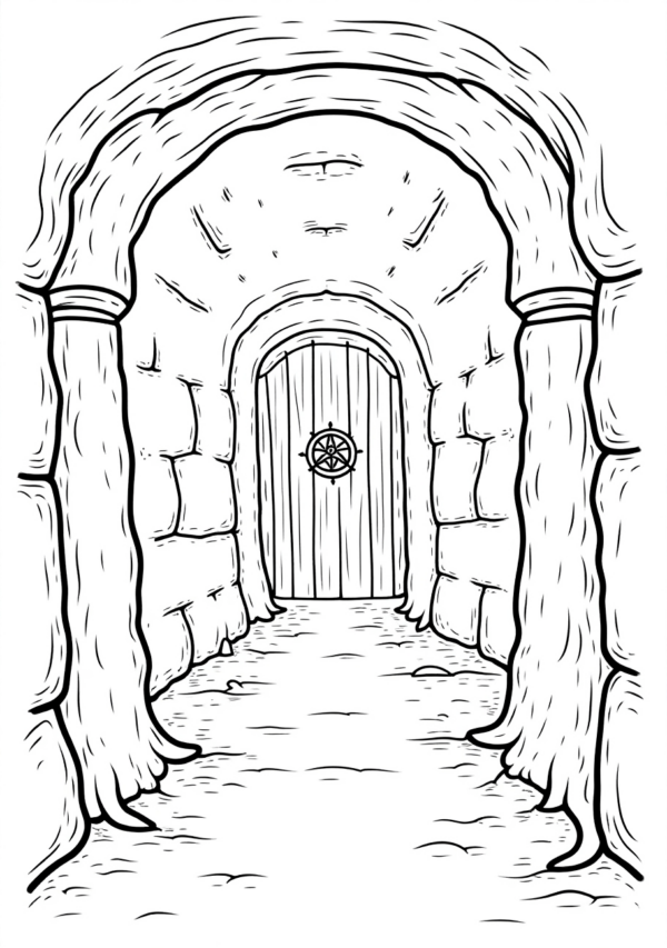 Unique Halloween Coloring Book for Relaxation - 11 Pages - Image 2