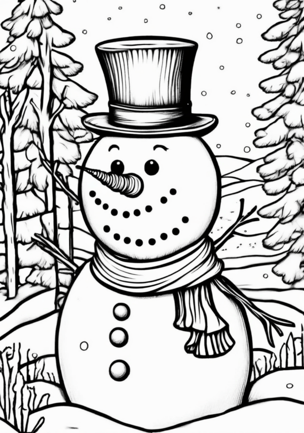 Beautiful Christmas Coloring Book for Creative Relaxation - 11 Pages - Image 3