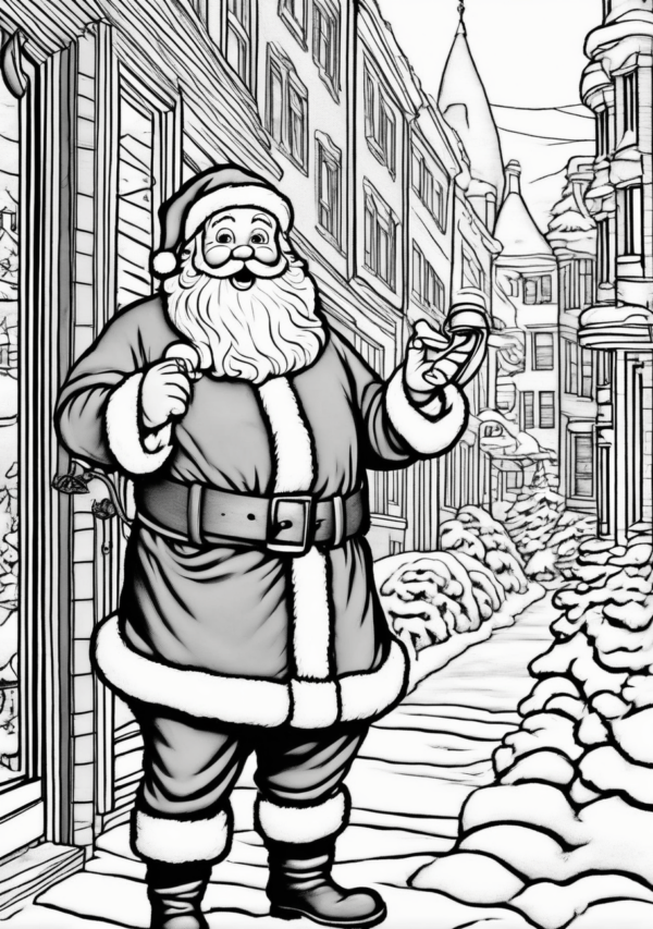 Intricate Christmas Coloring Book Digital Download - 11 Pages - Image 2