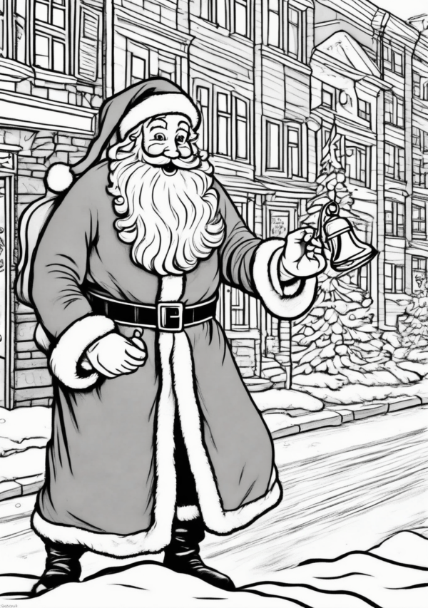 Intricate Christmas Coloring Book Digital Download - 11 Pages - Image 4