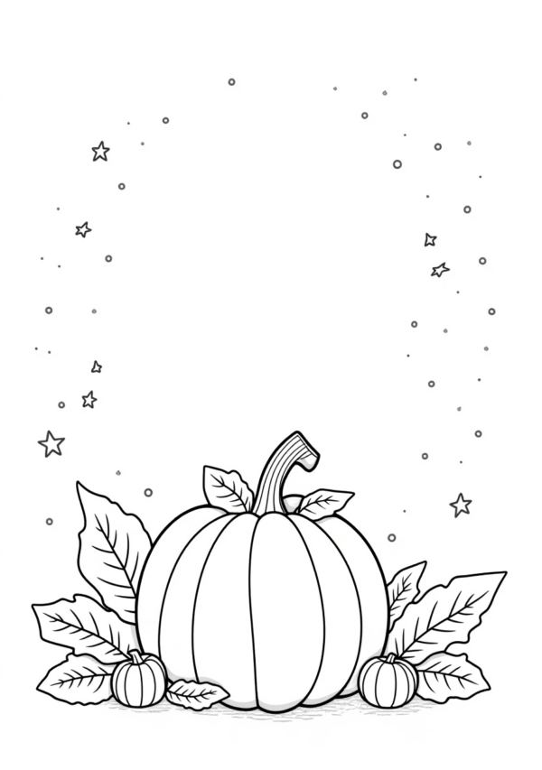 Halloween Coloring Book: Intricate Pumpkin Designs for Relaxation - 11 Pages - Image 4