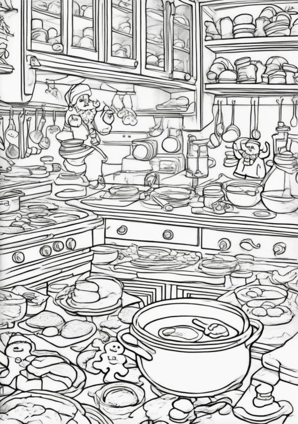 Intricate Christmas Coloring Book - Digital Edition - 11 Pages - Image 3